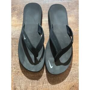 NIKE Celso Girl ladies thong sandals.  black 6M